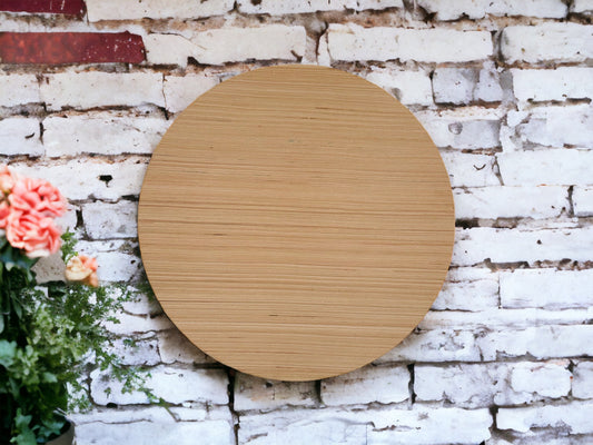 RevolutionPly Wooden Crafting Round Cutouts  - 1/4inch thick for art, decorating and DIY projects
